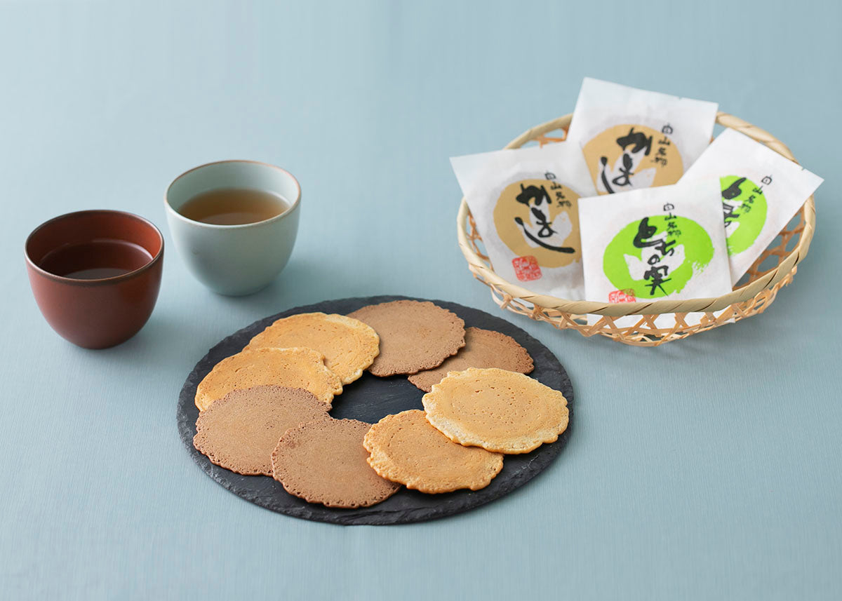 011 とちのみ＆かましせんべいセット – じのもんギフトバコ / じのもん