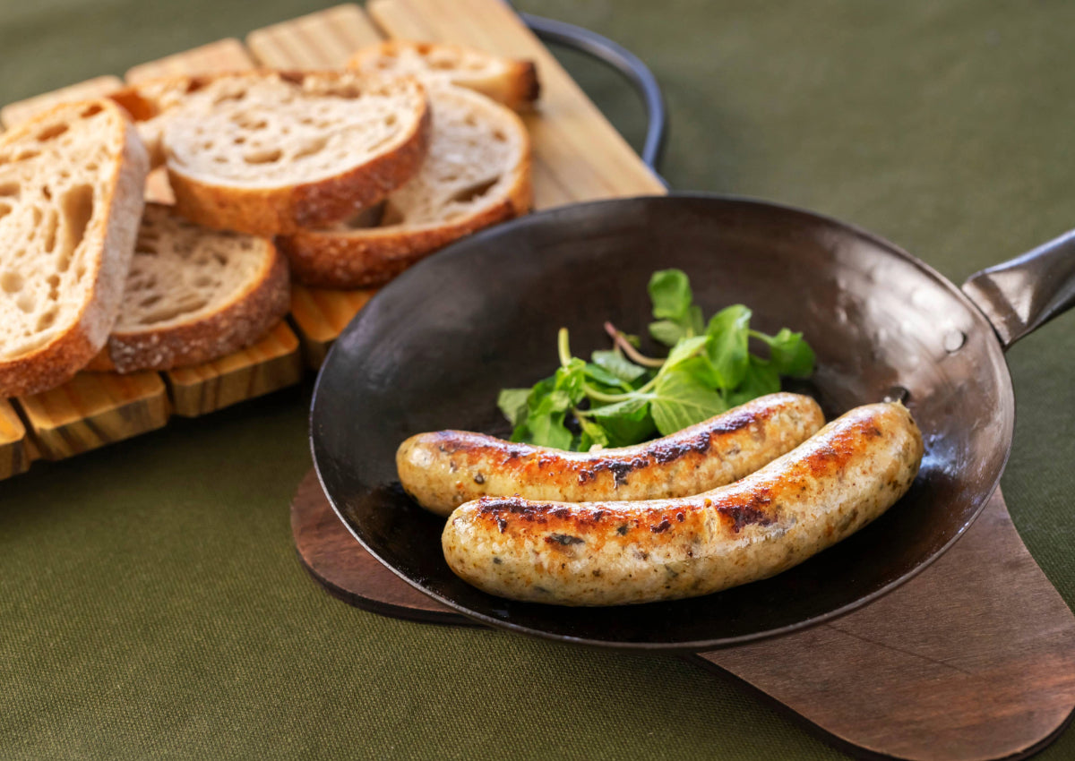 牡蠣のソーセージ