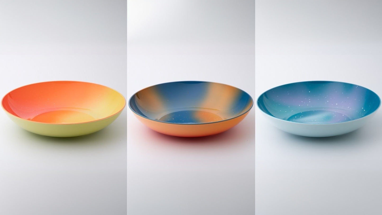 8.0和洋盛皿(鶴仙渓/晩夏/雪景色)