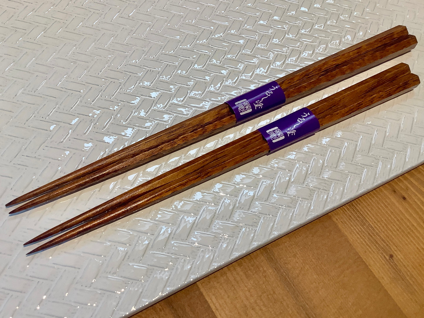 先細夫婦箸 六角 楽すり