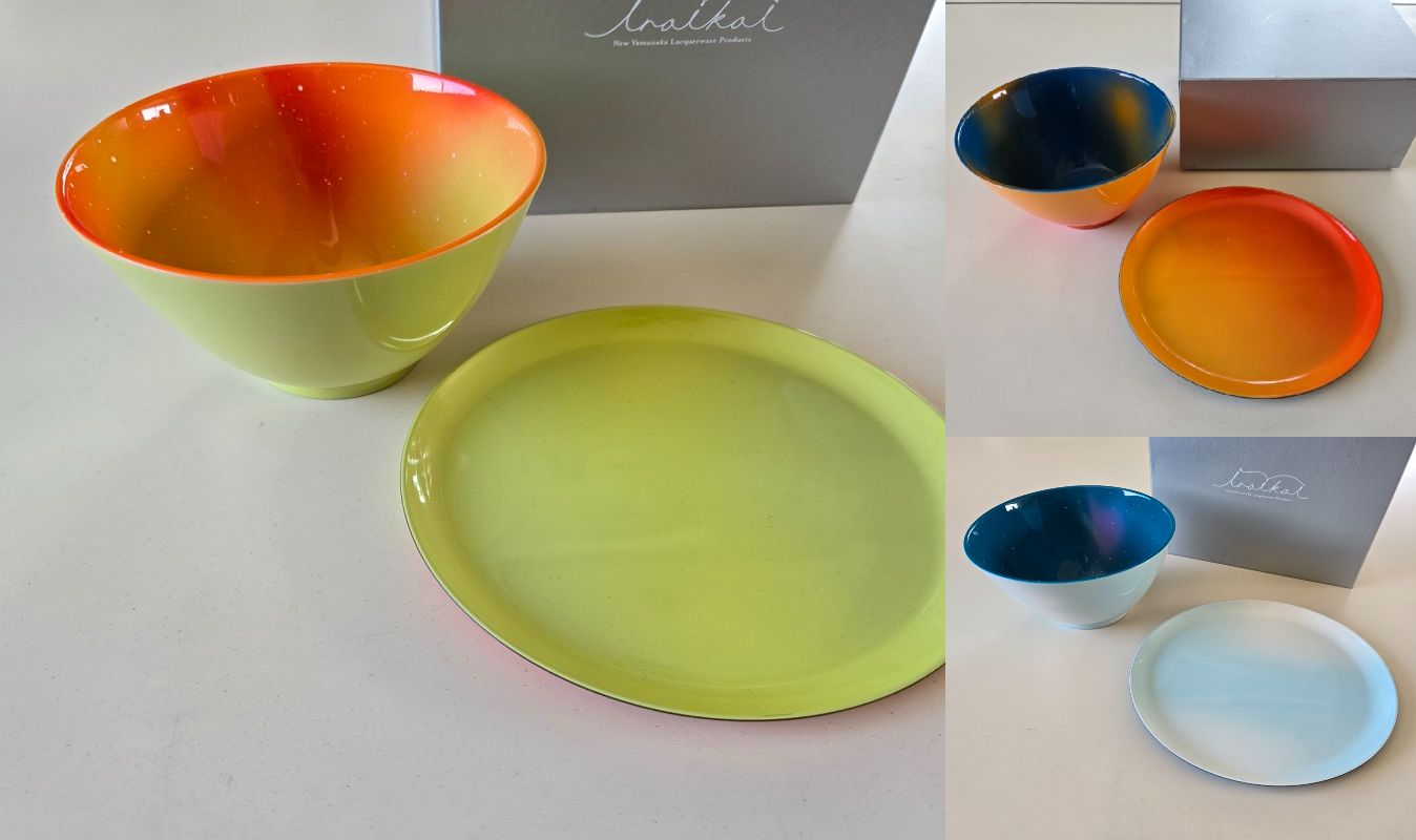 カフェオレボウルセット(鶴仙渓/晩夏/雪景色)