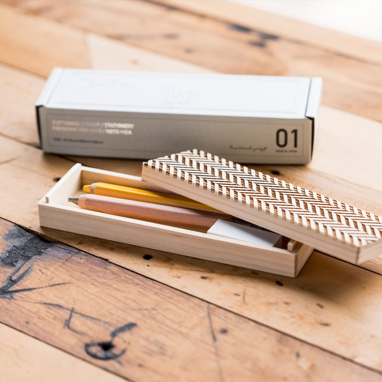 Ki to Ki NOTO HIBA PEN CASE / ZIGU