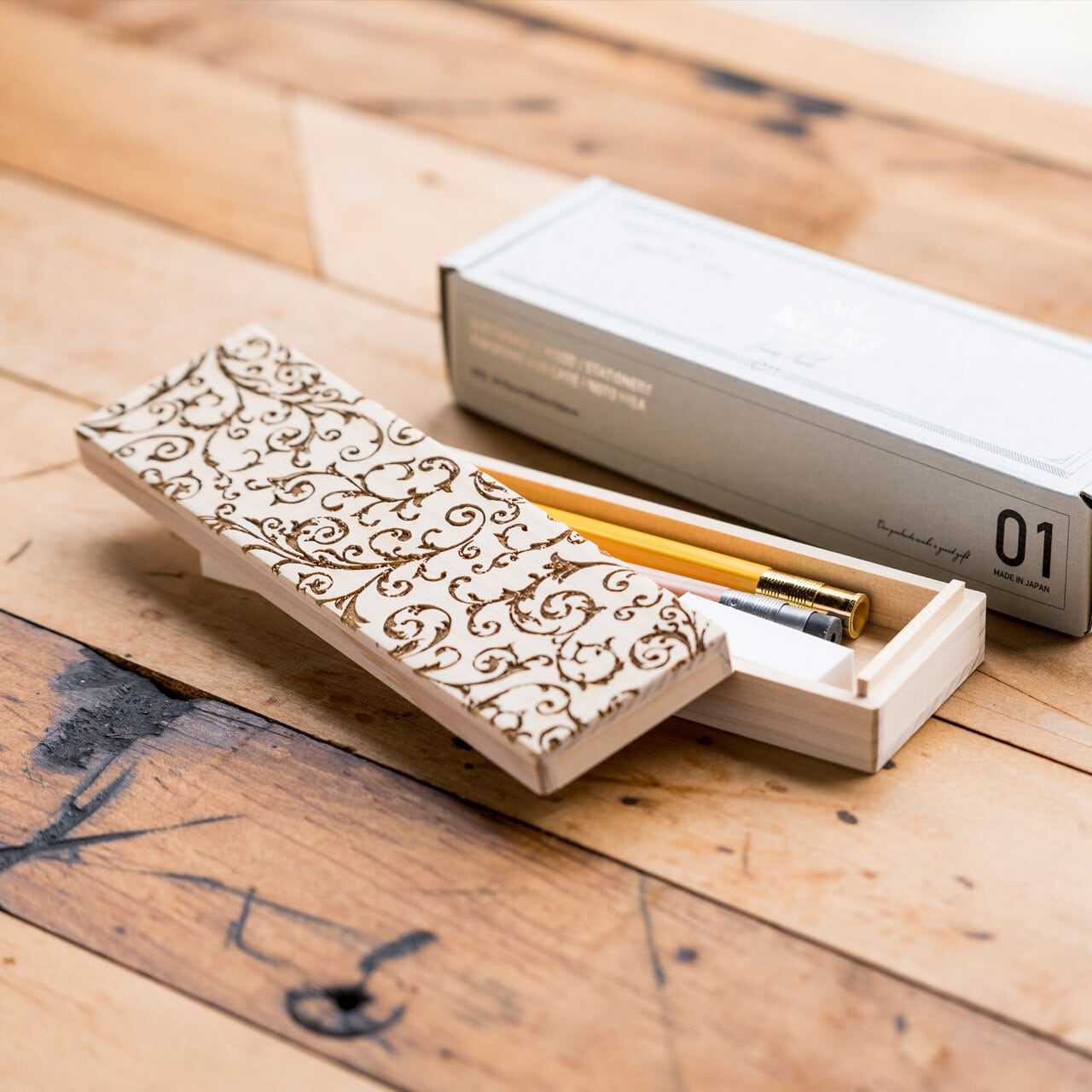 Ki to Ki NOTO HIBA PEN CASE / ANTQ