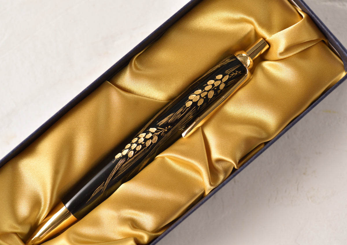 輪島塗ボールペン 稲穂