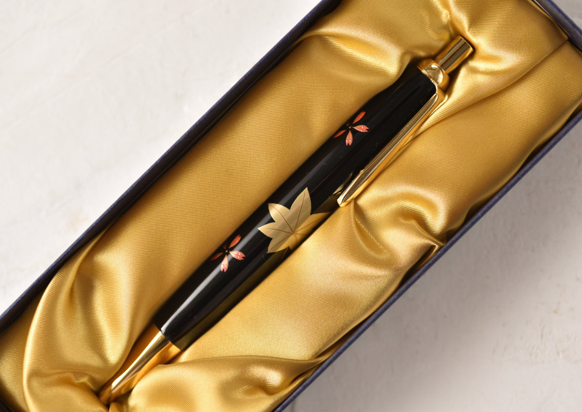 輪島塗ボールペン 春秋