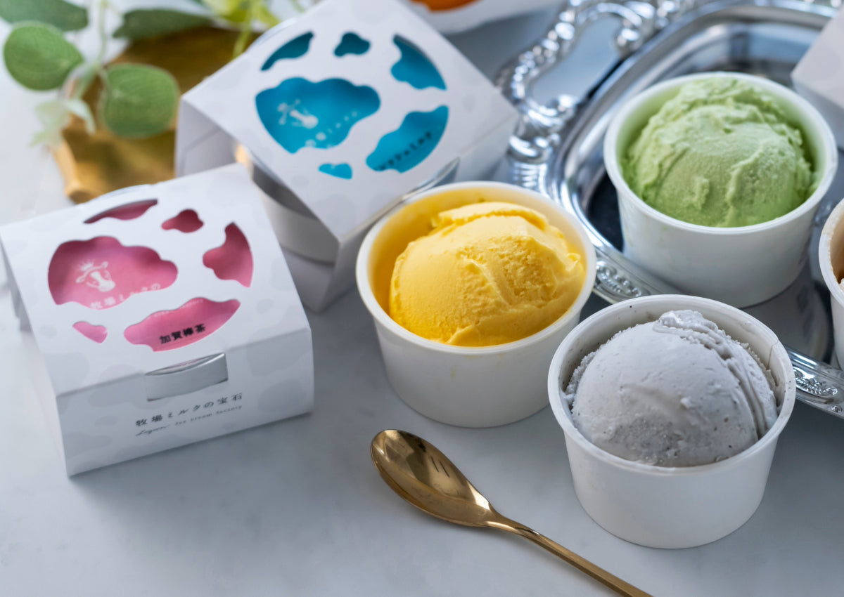 牧場ミルクの宝石6個入りセット