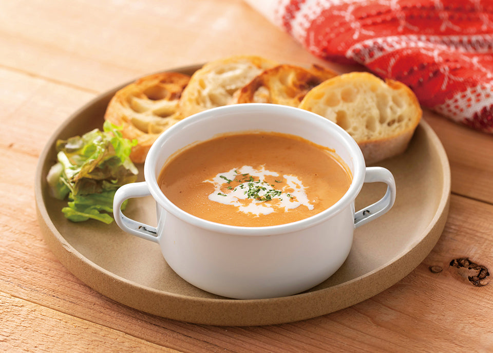 六角堂ビーフカレー&金沢産甘エビの濃厚ビスク