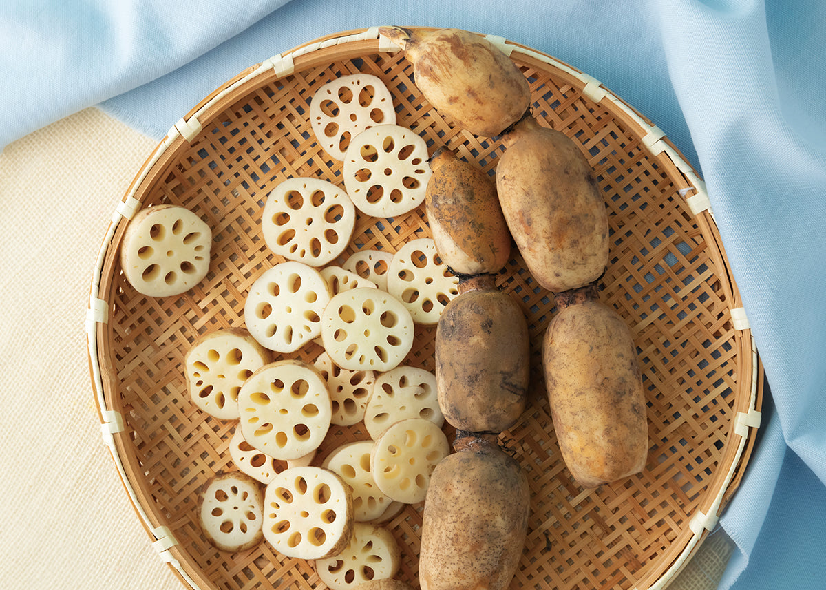 川端れんこんと加賀れんこんちっぷ