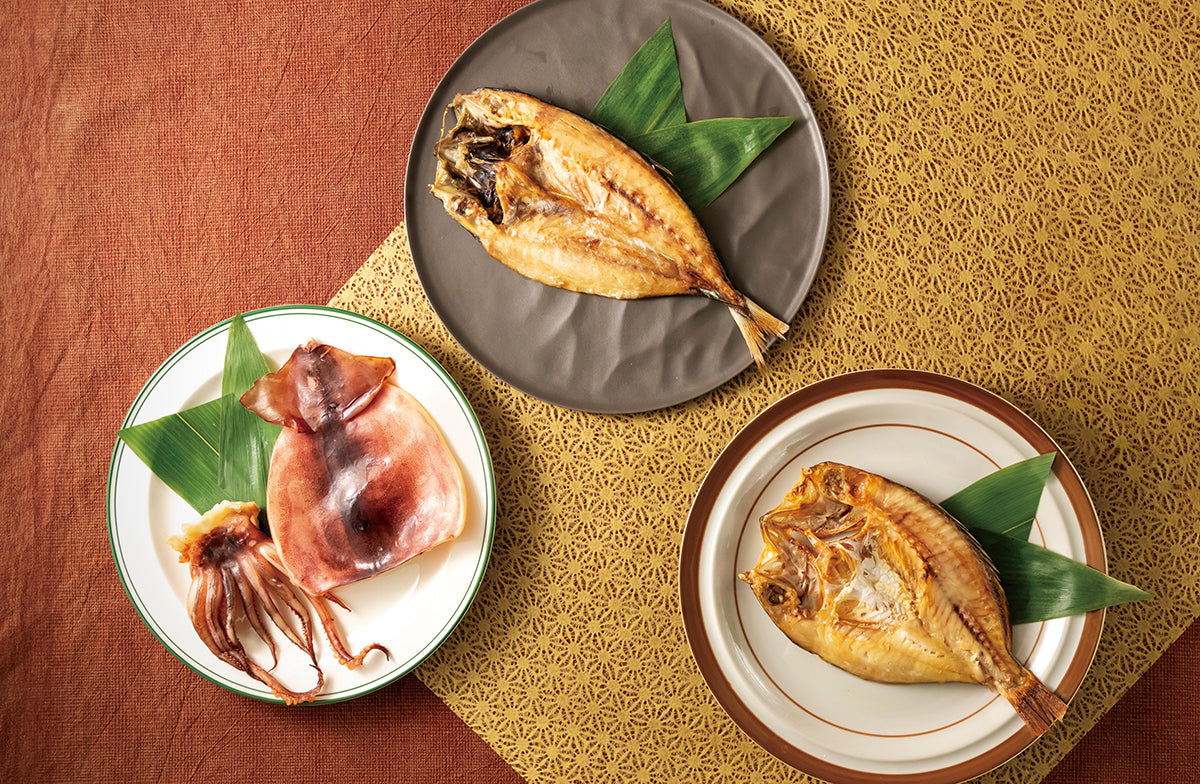 いしる干し(3種)