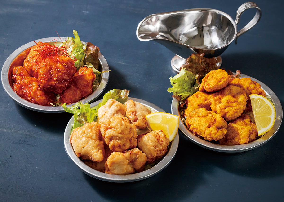 能登の冷凍からあげ3種食べ比べセット