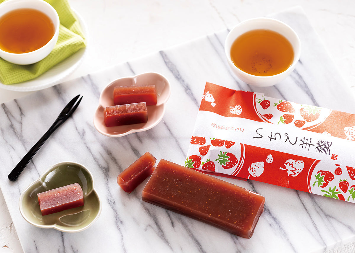 294 いちご羊羹 – じのもんギフトバコ / じのもんオンラインショップ