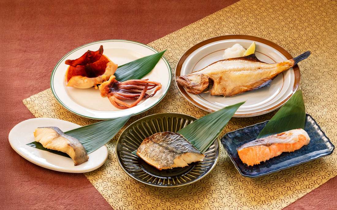 700 味噌粕漬・いしる干しセット（さわら・鮭・銀ダラ100g×1/赤ガレイ・するめいか）