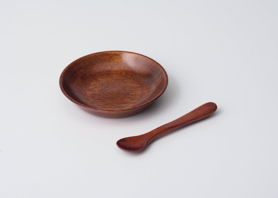 7025 プレート・スプーンセット／ウルシ