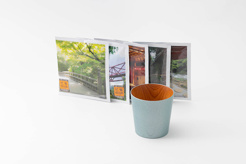 7052 うつろいカップ＜グリーンパールナチュラル＞