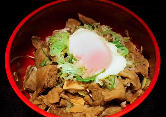 赤玉本店特製牛すじ丼セット