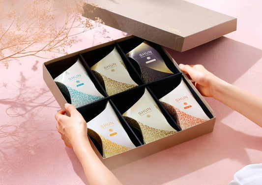 金棒茶「SHUN」6箱入りギフトセット