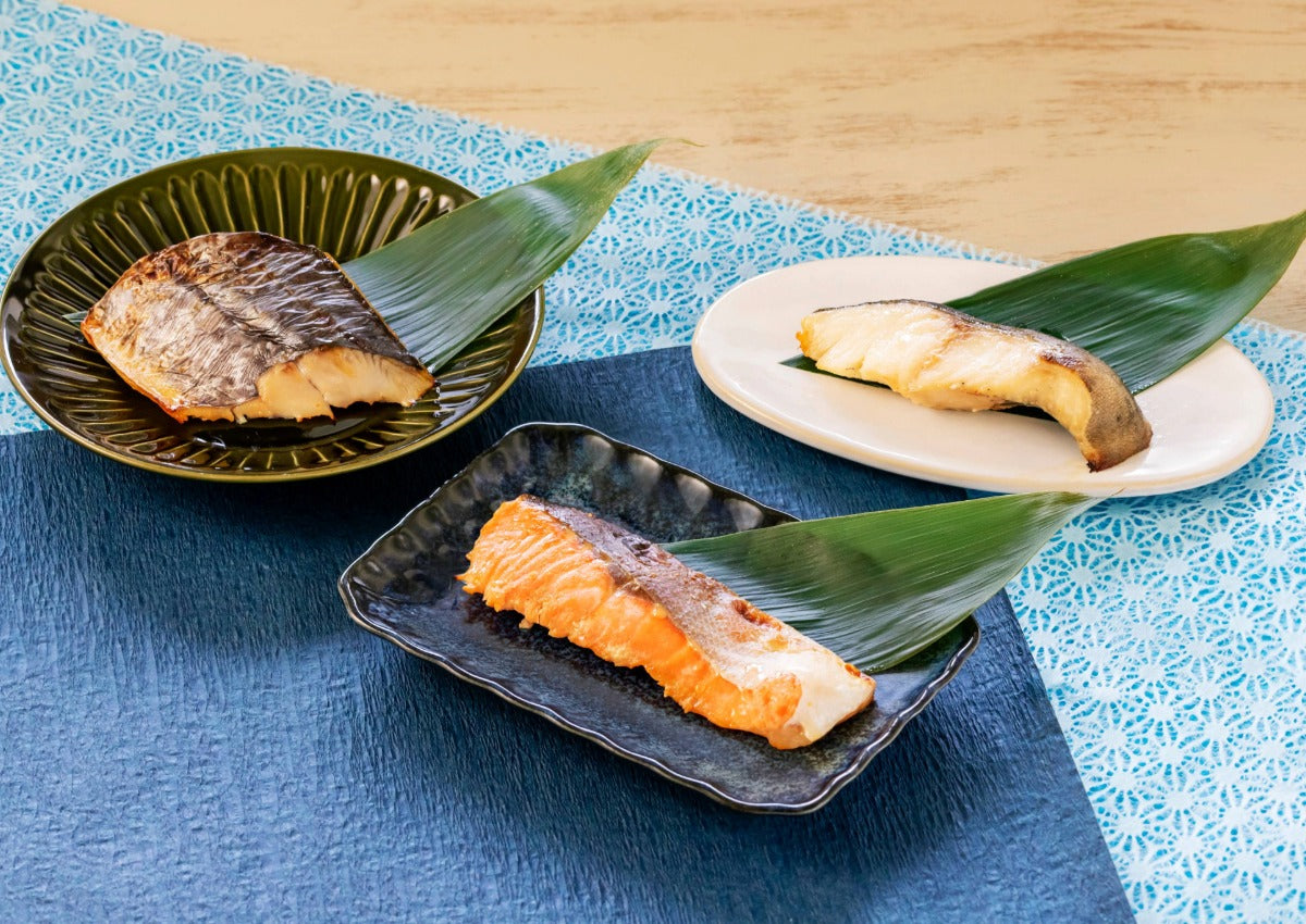 味噌粕漬セット(さわら・鮭・銀ダラ100g×1切）