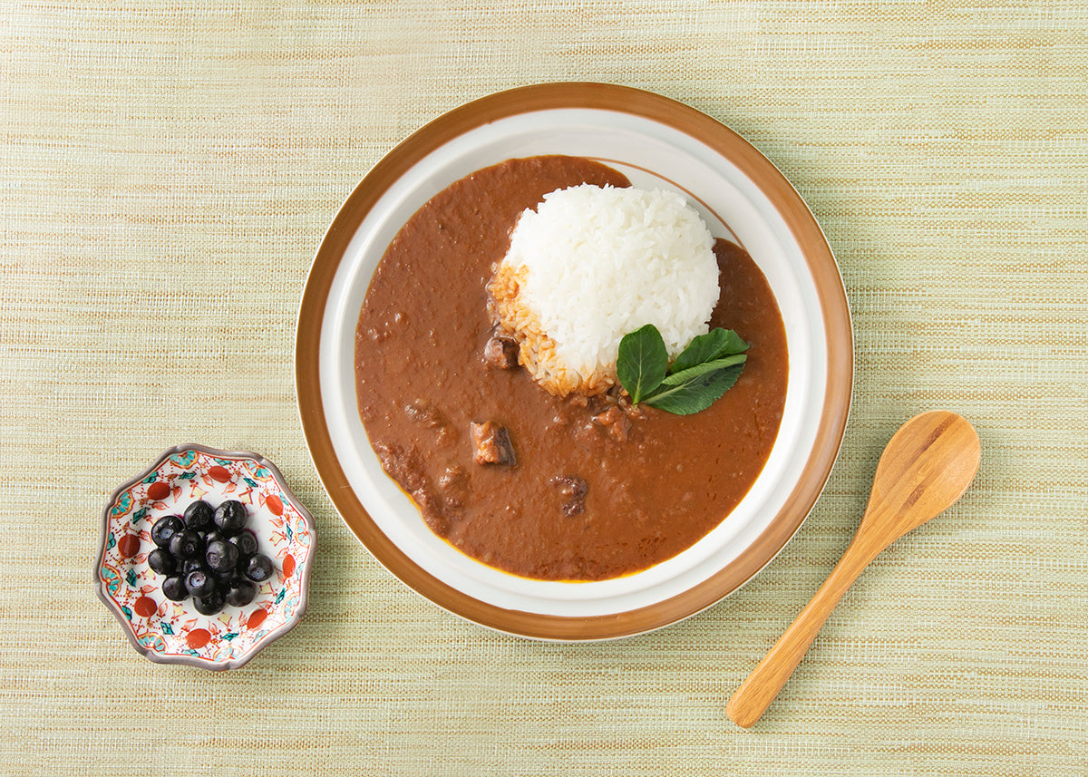 能登町ブルーベリーカレー