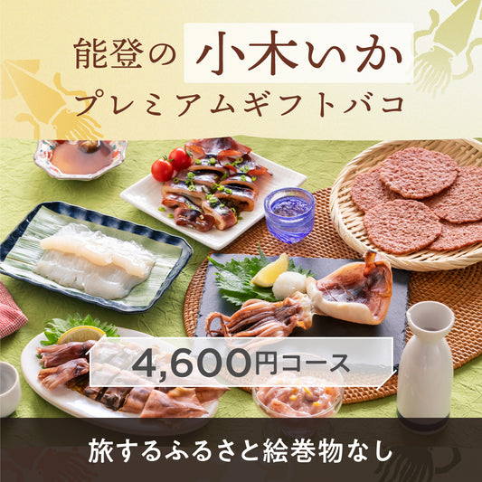 能登の小木いかプレミアムギフトバコ（絵巻物なし）