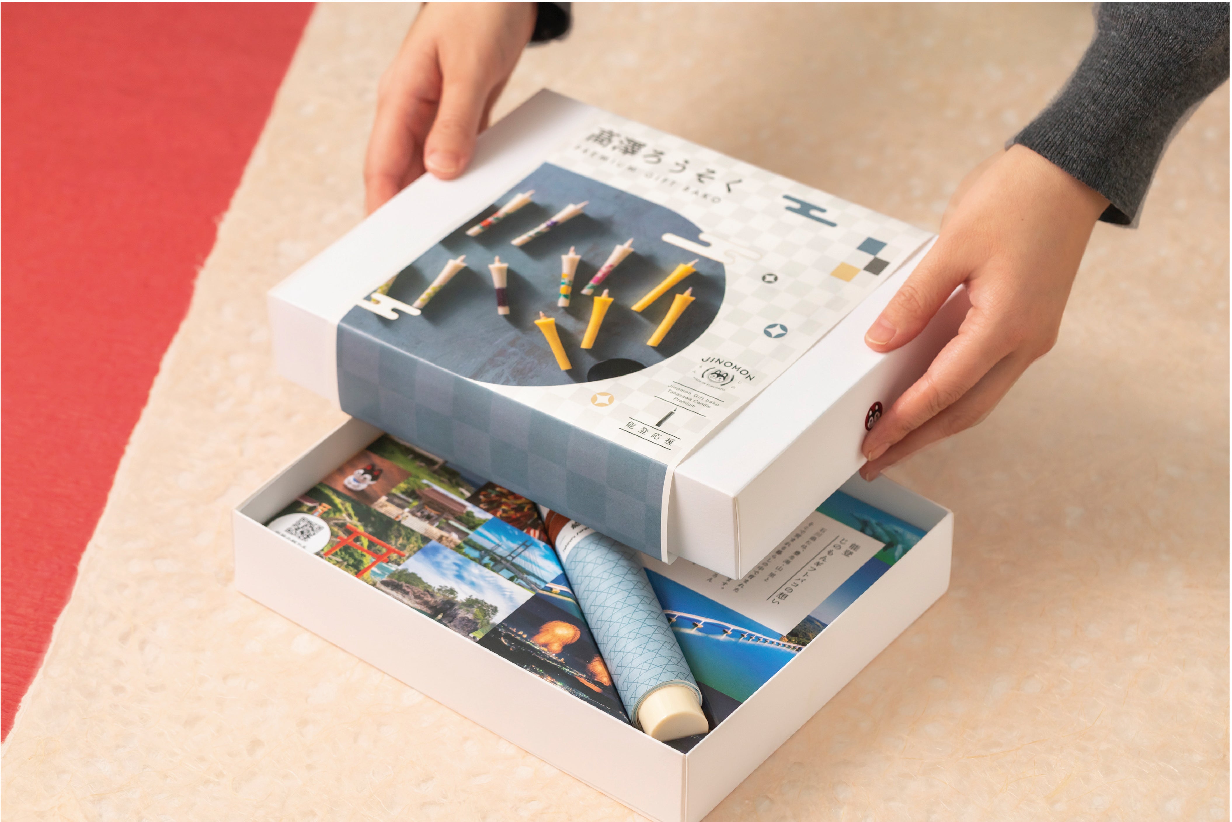 高澤ろうそくプレミアムギフトバコ – じのもんギフトバコ / じのもん